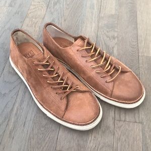 Never Worn! Frye Nubuck Low Lace Sneakers …